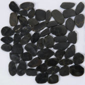 12X12 Flat Tahitian Black | Young Interiors Flooring Center