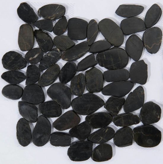 12X12 Flat Tahitian Black | Young Interiors Flooring Center