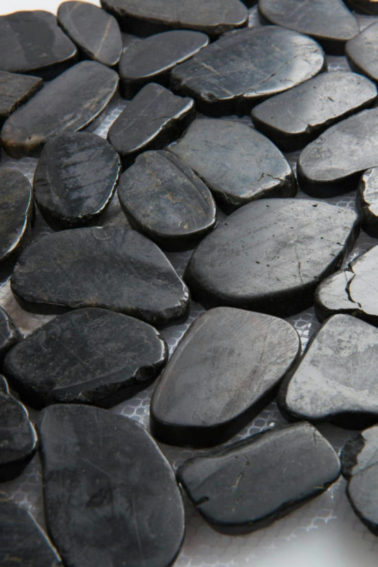 12X12 Flat Tahitian Black | Young Interiors Flooring Center