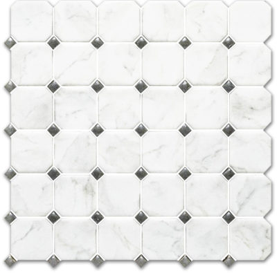 12×12 Calacatta Ottagona Mosaic