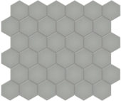 2" Taupe Matte Hex Mosaic | Young Interiors Flooring Center