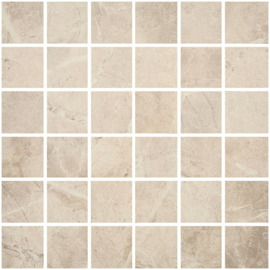 2X2 Ivory Mosic | Young Interiors Flooring Center