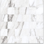 2X2 Mosaic-Polished Glamour White | Young Interiors Flooring Center