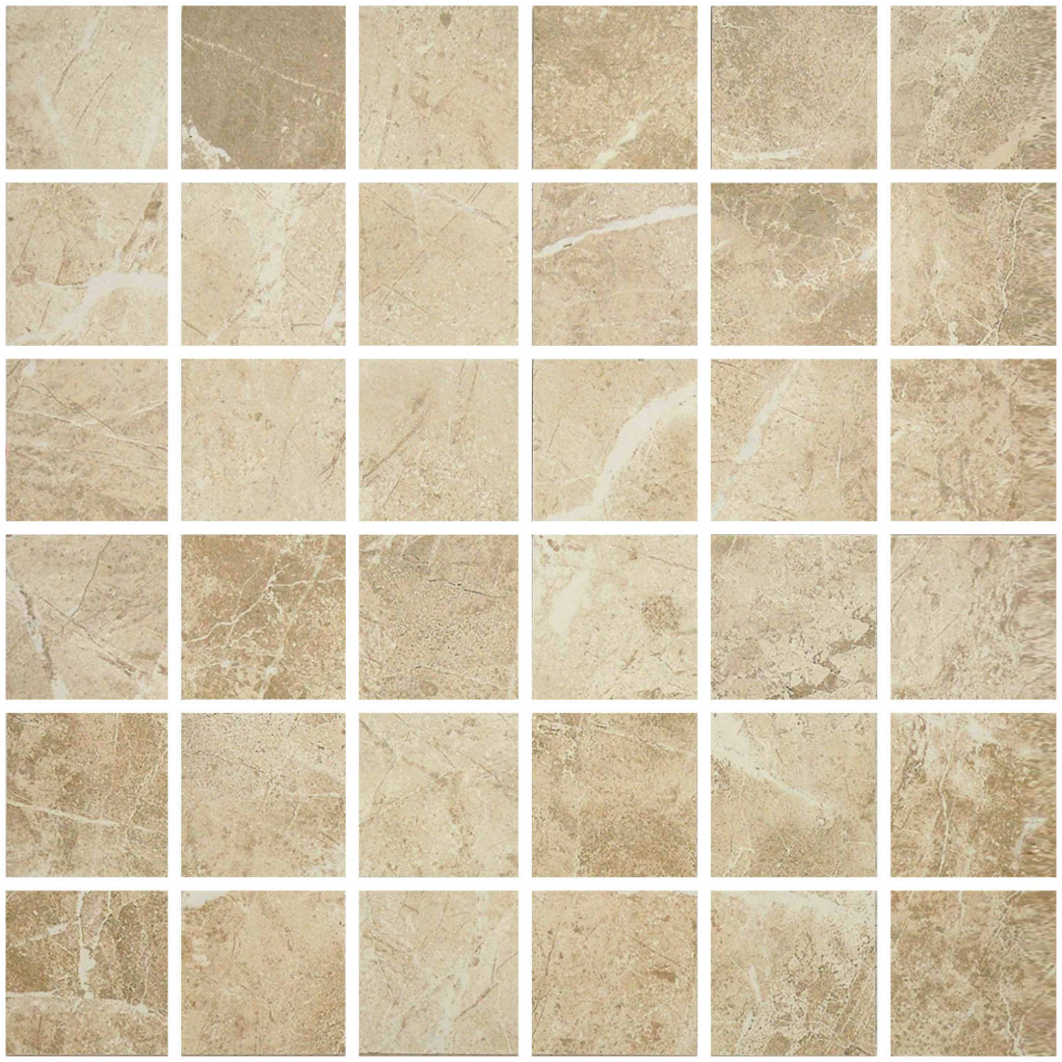 2X2 Sand Mosaic | Young Interiors Flooring Center