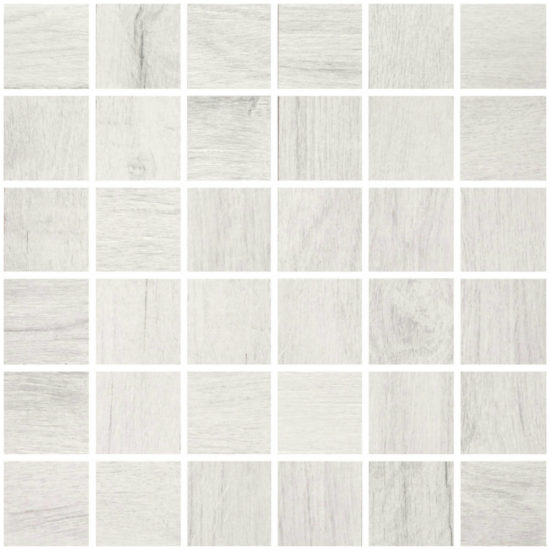 2X2 Sterling White Mosaic | Young Interiors Flooring Center