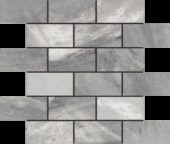 2"x4" Brick Ice Grey Mosaic | Young Interiors Flooring Center
