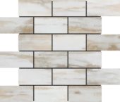 2"x4" Glazed Ceramic Beige Mix Rough Surface Mosaic | Young Interiors Flooring Center