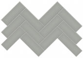 2x6 Taupe Matte Herringbone Mosaic | Young Interiors Flooring Center