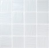 3"x3" White Glass Mosaic | Young Interiors Flooring Center