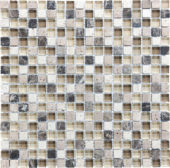 5/8X5/8 Cappuccino Mosaic | Young Interiors Flooring Center
