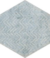 Alma 5.5X6.3 Grey Decor Hexagon | Young Interiors Flooring Center