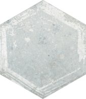 Alma 5.5X6.3 Grey Decor Hexagon | Young Interiors Flooring Center