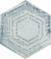 Alma 5.5X6.3 Grey Decor Hexagon | Young Interiors Flooring Center