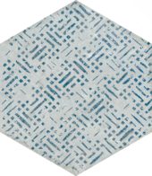 Alma 5.5X6.3 Grey Decor Hexagon | Young Interiors Flooring Center