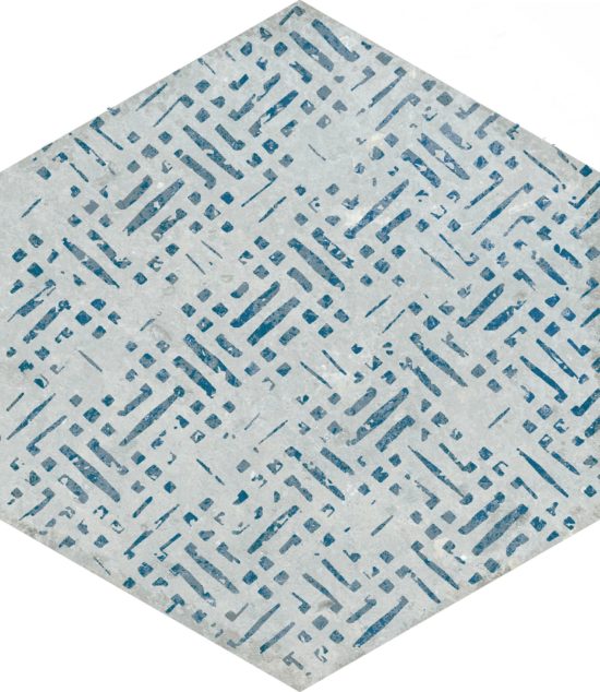 Alma 5.5X6.3 Grey Decor Hexagon | Young Interiors Flooring Center