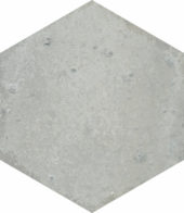 Alma 5.5X6.3 Grey Hexagon | Young Interiors Flooring Center