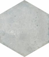Alma 5.5X6.3 Grey Hexagon | Young Interiors Flooring Center