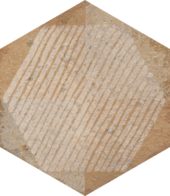Alma 5.5X6.3 Sand Decor Hexagon | Young Interiors Flooring Center