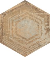 Alma 5.5X6.3 Sand Decor Hexagon | Young Interiors Flooring Center