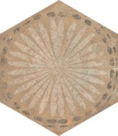 Alma 5.5X6.3 Sand Decor Hexagon | Young Interiors Flooring Center