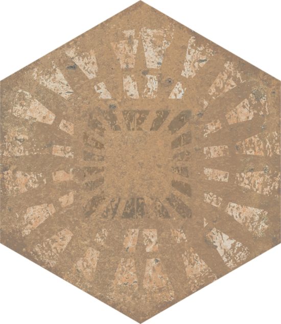 Alma 5.5X6.3 Sand Decor Hexagon | Young Interiors Flooring Center