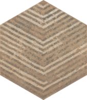Alma 5.5X6.3 Sand Decor Hexagon | Young Interiors Flooring Center
