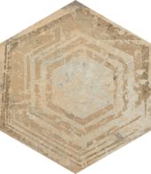 Alma 5.5X6.3 Sand Decor Hexagon | Young Interiors Flooring Center