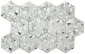 Altea 5.5X6.3” Grey Hexagon | Young Interiors Flooring Center
