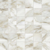 Amalfi Calacatta Honed 2X2 Mosaic | Young Interiors Flooring Center