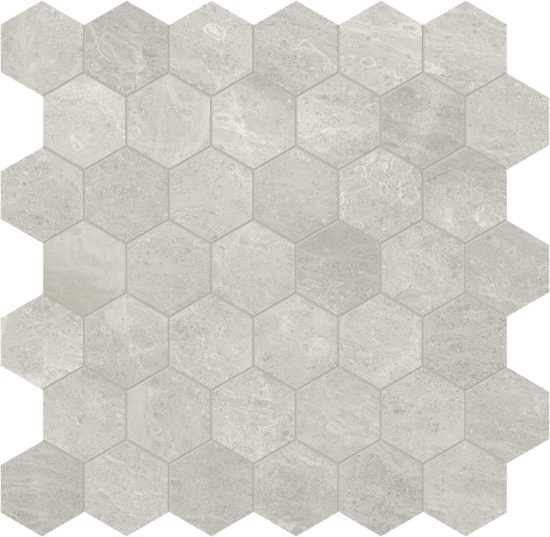 Anciano Grigio 2 Hexagon Mosaic