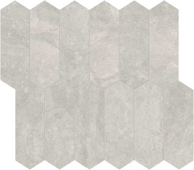 Anciano Grigio 2×6 Picket Mosaic