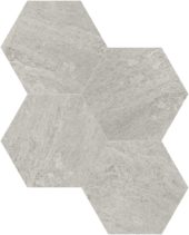 Anciano Grigio 6 Hexagon Mosaic | Young Interiors Flooring Center