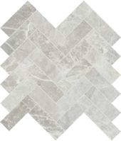 Apollo Argento 1.25x4 Herringbone Mosaic | Young Interiors Flooring Center