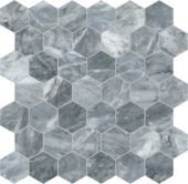 Aqua Intenso 2 Hexagon Mosaic | Young Interiors Flooring Center