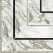 Arabescato Verona Honed Picco Mosaic | Young Interiors Flooring Center
