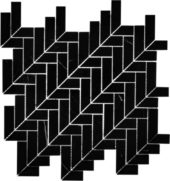 Arrow Nero Mosaic | Young Interiors Flooring Center