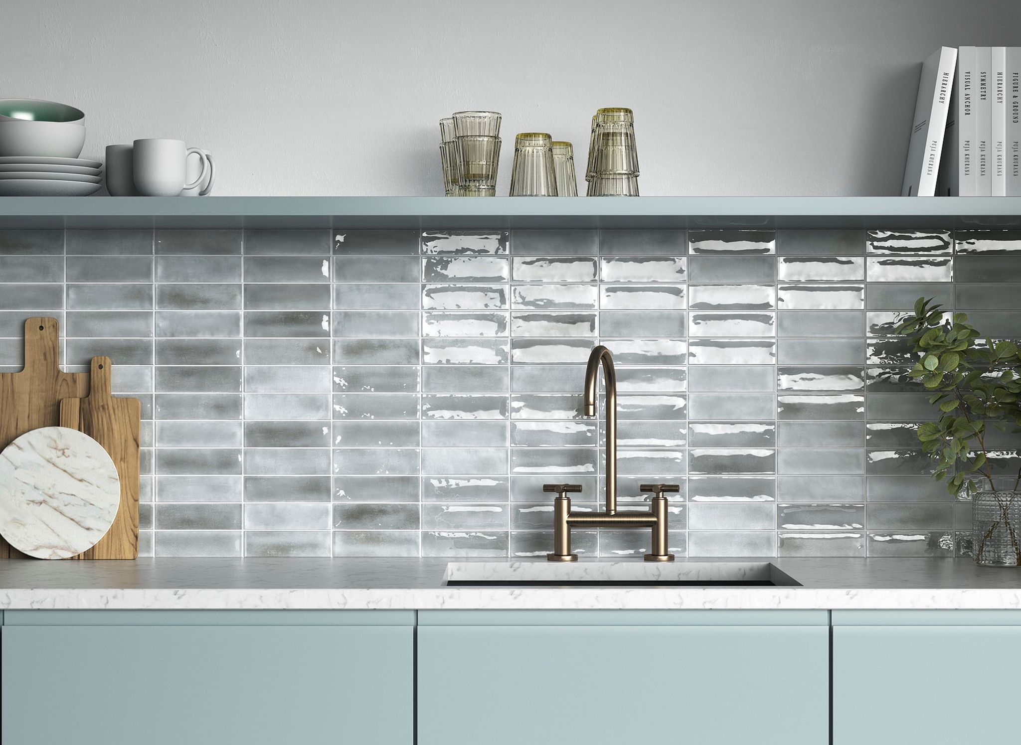 Aruba Steel - Matt & Gloss 2x6 | Young Interiors Flooring Center