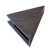 Ashen Slate Shower Shelf 14.56x7.12x2 | Young Interiors Flooring Center