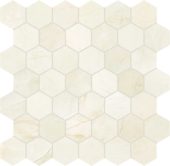 Avorio Crema 2 Hexagon Mosaic | Young Interiors Flooring Center