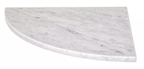 Bianco Carrara 18 Inch Seat | Young Interiors Flooring Center