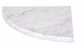 Bianco Carrara 9 Inch Shelf | Young Interiors Flooring Center