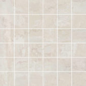 Bianco Navona Polished 2X2 Mosaic | Young Interiors Flooring Center