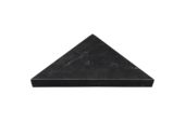 Black Ice Shower Bench 26x18.63x3 | Young Interiors Flooring Center