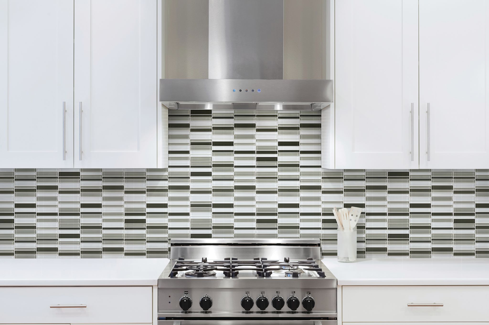 Bliss Element Mineral Blend Stacked Mosaic | Young Interiors Flooring Center