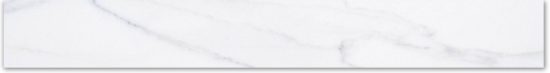 Calacatta 3X24 Bullnose | Young Interiors Flooring Center