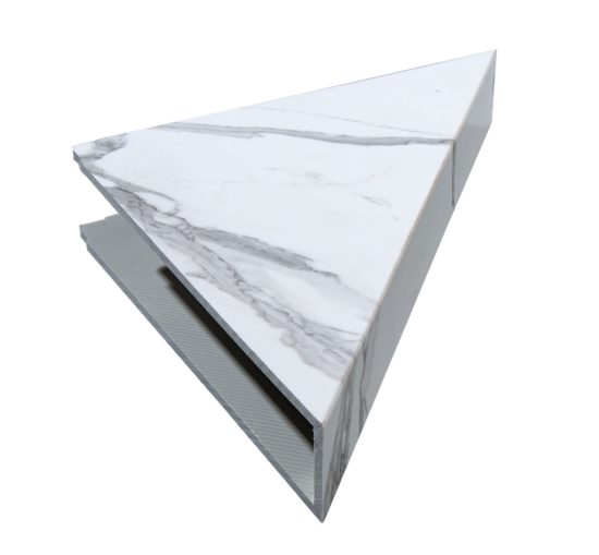 Carrara Marble Shower Shelf 14.56x7.12x2