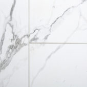 Carrara Marble Shower Wall Kit 36x36x78 | Young Interiors Flooring Center