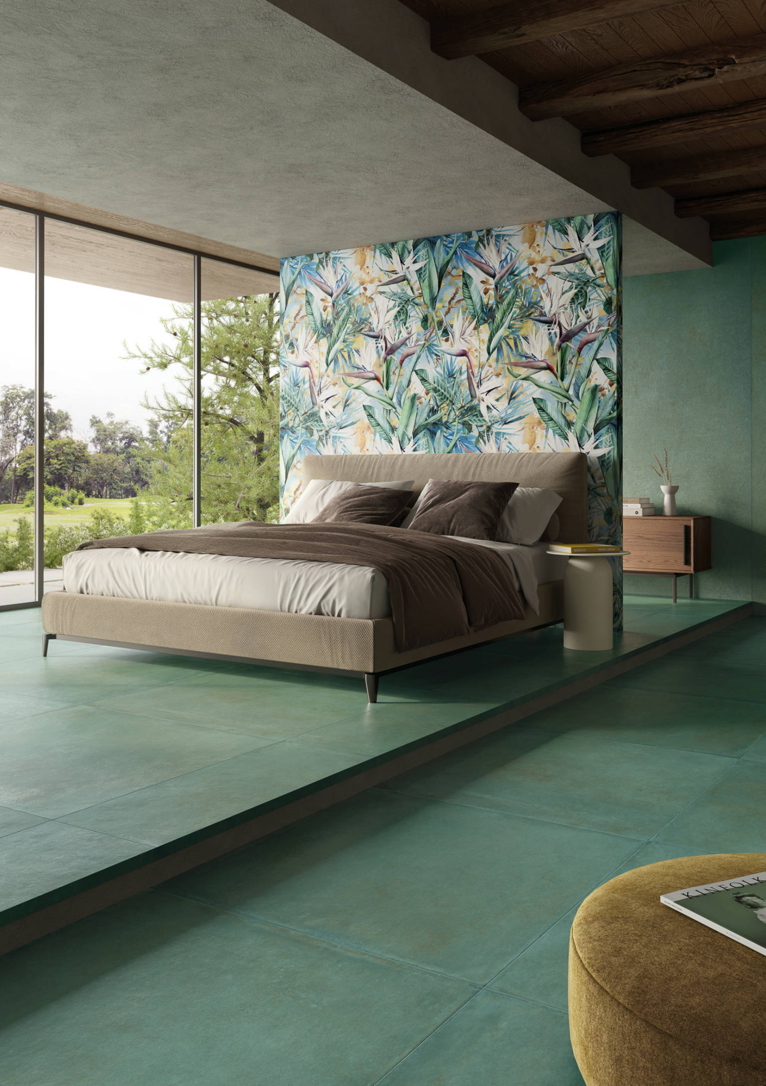 Charleston Kiawah Green 40x40 | Young Interiors Flooring Center