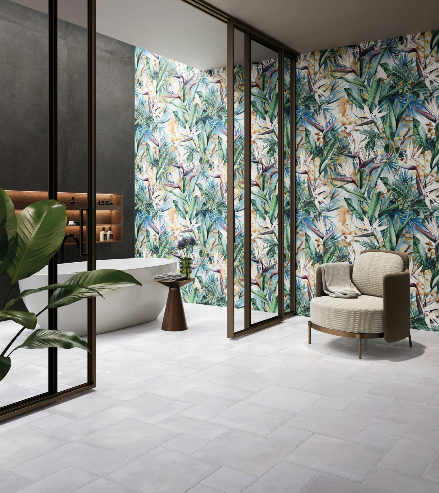 Charleston Whitehall Bianco Modular | Young Interiors Flooring Center