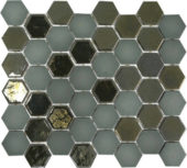 Confetti Mosaic Green | Young Interiors Flooring Center